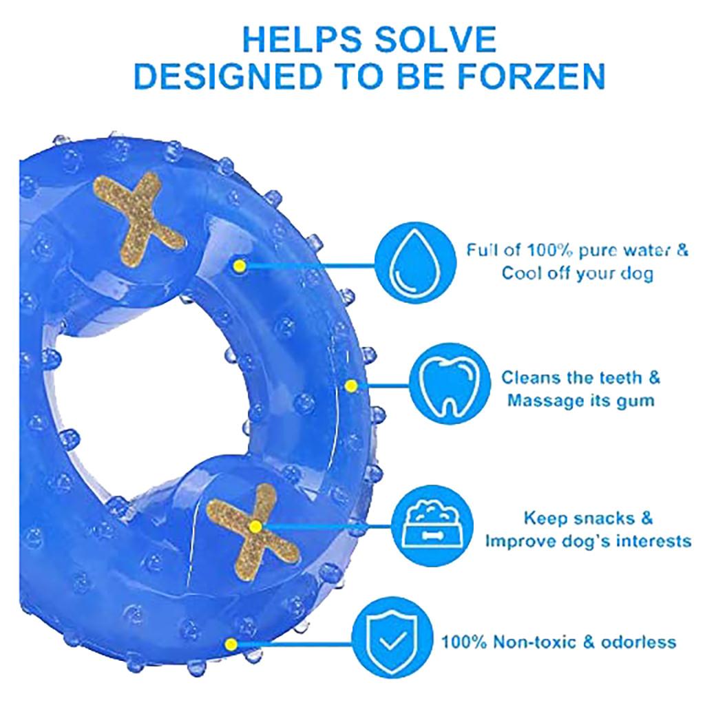 Pet Toy Chew  TPR Rubber Funny Water Sucking Clean Teeth Water Series
