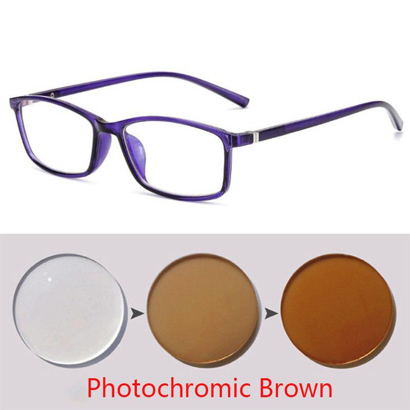Men Vintage Small Rectangular Finished Myopia Glasses Students Fashion Optical Prescription Eyeglasses Frame 0 To -6.00