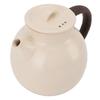 Ceramic Tea Pot 800ML Heatproof Blooming Loose Leaf Teapot for Induction Cookers Gas Stove Boiling