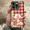 Strawberry Sh-SHortcake Soft Phone Case For iPhone 15 16 17 Air 14 Pro Max 16E Plus 13 12 Mini Plating Anti-Fall Fundas