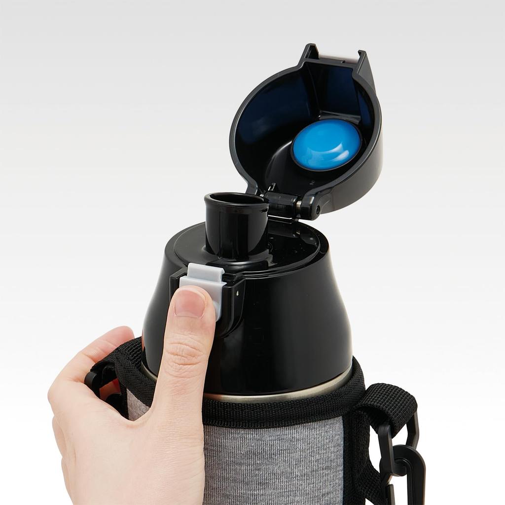 Champion Direct Stainless Steel with Dedicated KSDC10S Bottle, One-Push, 990ml, Cover,