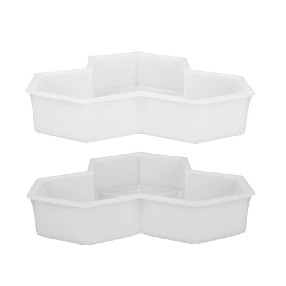 1Pcs Plastic Stepping Stone Paver 25x5cm Concrete Path Maker Mold For Lawn Patio Yard Garden