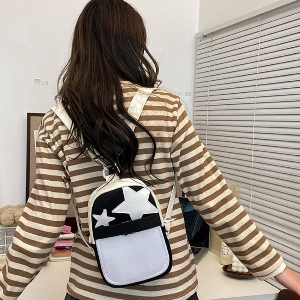 Nylon Star Ita Bag PVC Y2K Anime Display Bag Simple Transparent Handbag  Daily