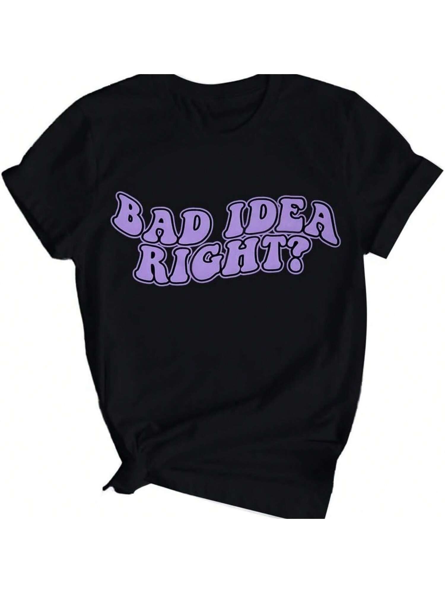 Music Album Tshirt Woman Bad Idea Right Shirt Concert Tour Shirts 90s Vintage Graphic Tees Fan Gifts Tops S разноцветный
