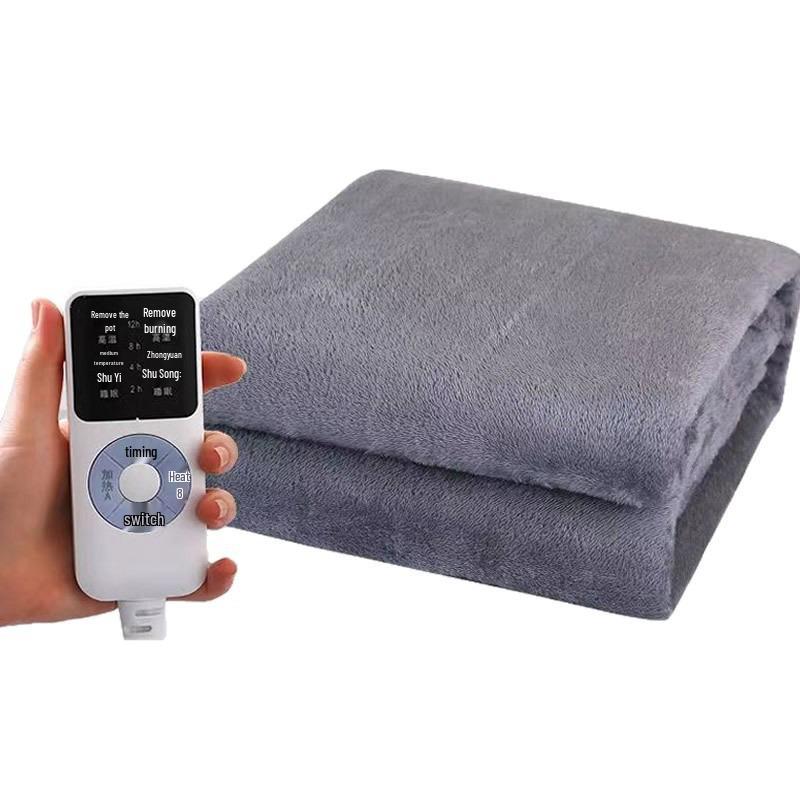 Yu Zhaolin Dual Control Ultra-Soft Electric Blanket with Mite Removal & Safety Features