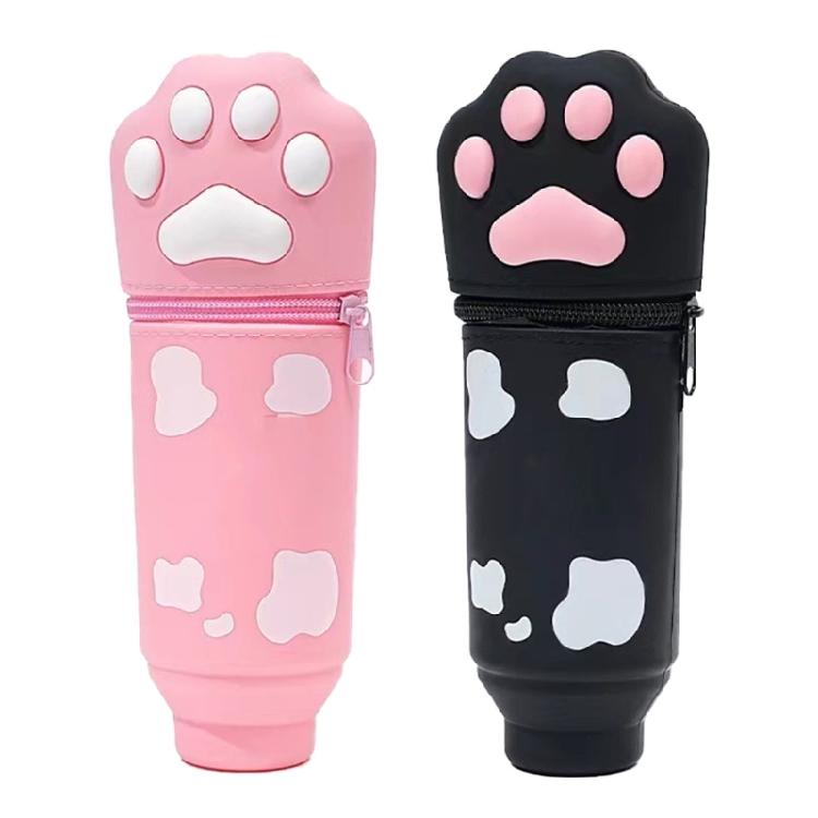 2Pcs Cartoon Pencil Case Telescoping Pencil Case Standing up Pen Holder Zippered Pen Case for Boy Girl