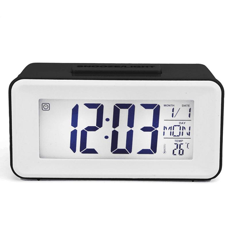 Mini Simple Electronic Clock New Product Alarm Clock Children's Student Bedside Clock Small and Fashionable