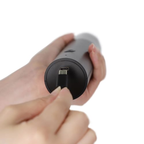 Uqezagpa Electric Pepper Mill Set, Electric Salt Mill, Pepper Grinder, USB Rechargeable, Adjustable Mill for Kitchen Cooking