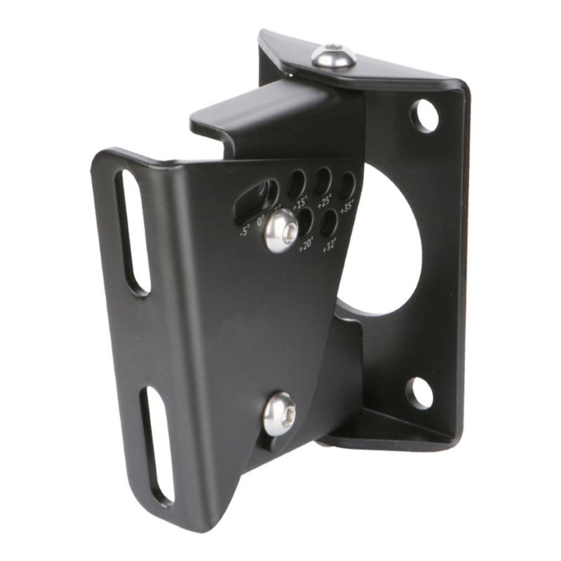 

Steel Speaker Wall Mount Bracket Universal for Home Theater and Studio Use Adjustable Angle Supports Up to 40kg 1