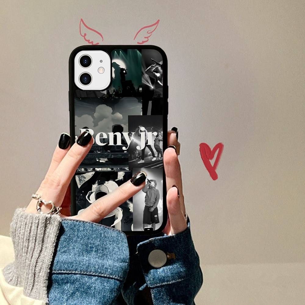 

Classic Singer B-Beny J-Jr For Iphone 17 Air 16 15 14 13 12 11 Pro Max TPU+PC Plus Shockproof Back Phone Cover iPhone 15