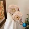 Plush Three-dimensional Bear for AirPods 1 /1 Protective Case Pro1 Apple Bluetooth 1/1 Generation Earphone Case