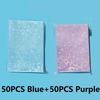 50/100pcs/pack Colored Korean Idol Photo Card Holder Photocard Sleeves Photo Anti-scratch Card Protective Case