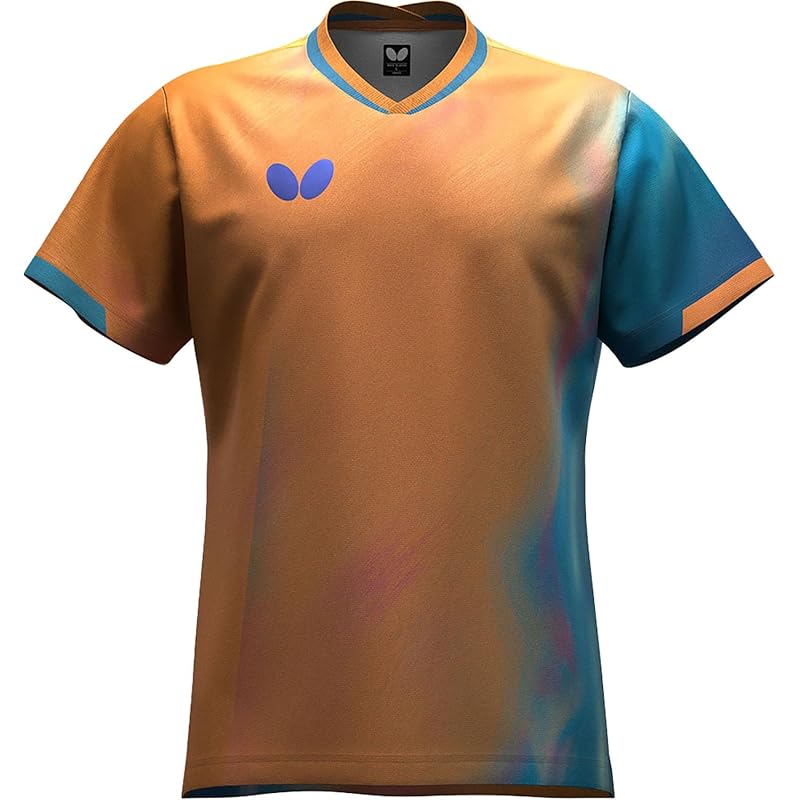 

[butterfly] Game wear (table tennis) infilia shirt 051:Orange XO
