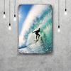 surf curse Vintage Metal Tin Signs Posters Decor Retro Metal Plaque Wall Art Decor for Garage Bar