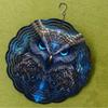 Hanging Wind Spinner Featuring an Eagle Design, This Dynamic Art Wind Chime Comes with a 360° Hook