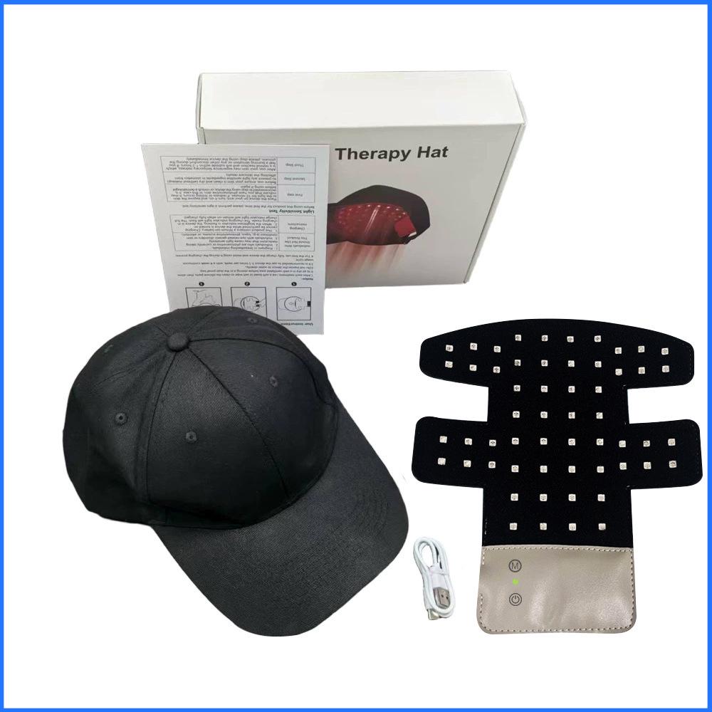 Infrared Light Hair Care Cap: Adjustable, Portable LED Device for Hair Growth Therapy