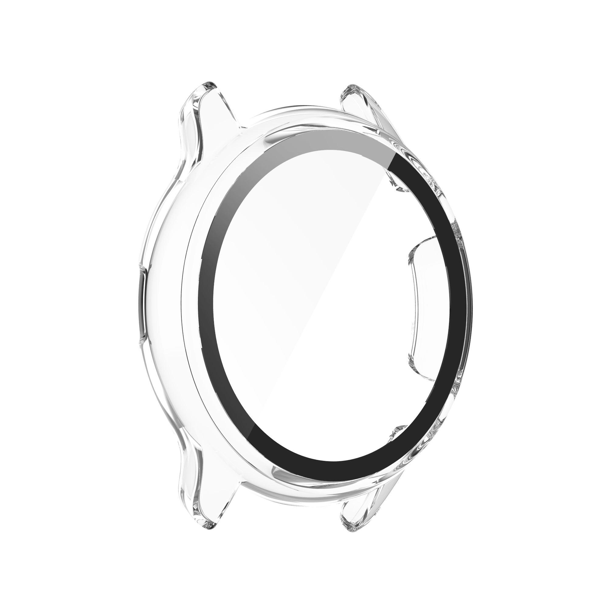 

Full Protective Case Cover Shell For Amazfit GTR 2 2e eSIM+ tempered film Replacement Accessories Frame 360 Screen Protective Amazfit GTR 2 eSIM прозорий