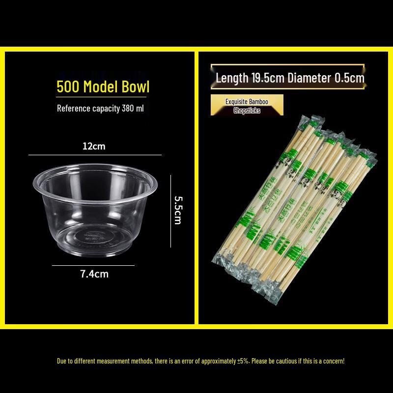 Eco-Friendly Disposable Tableware Set