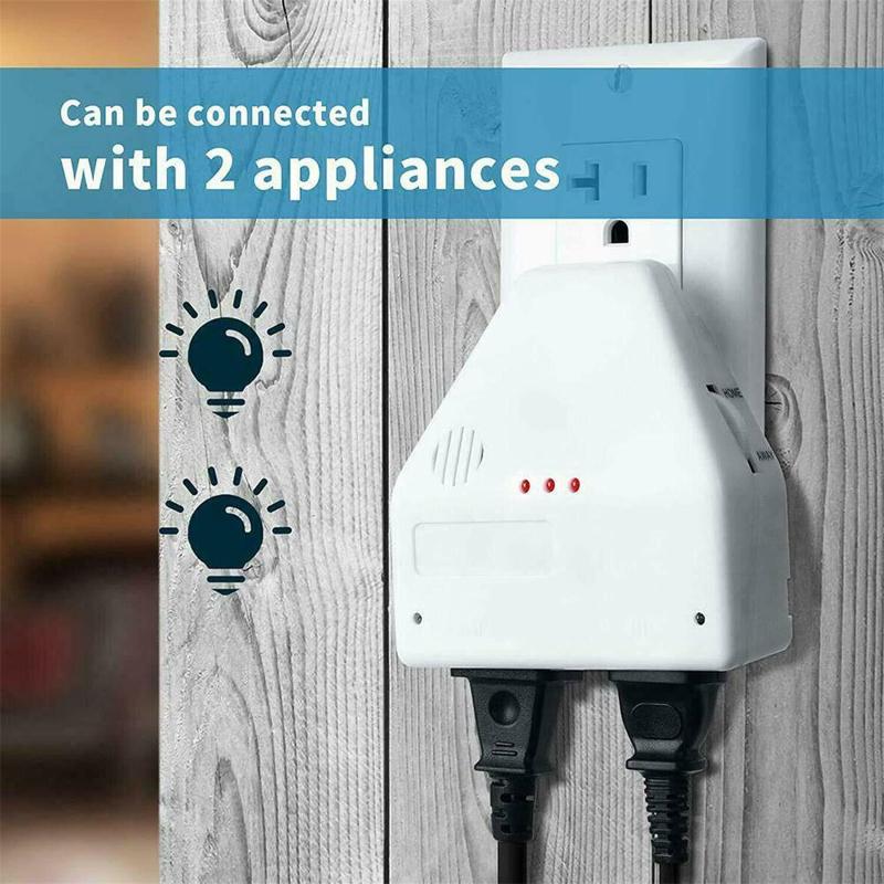 Valguslüliti Klapi heli aktiveeritud plaks sisse/välja seinakontakti pistikupesa adapter nutika kodu tarvikud