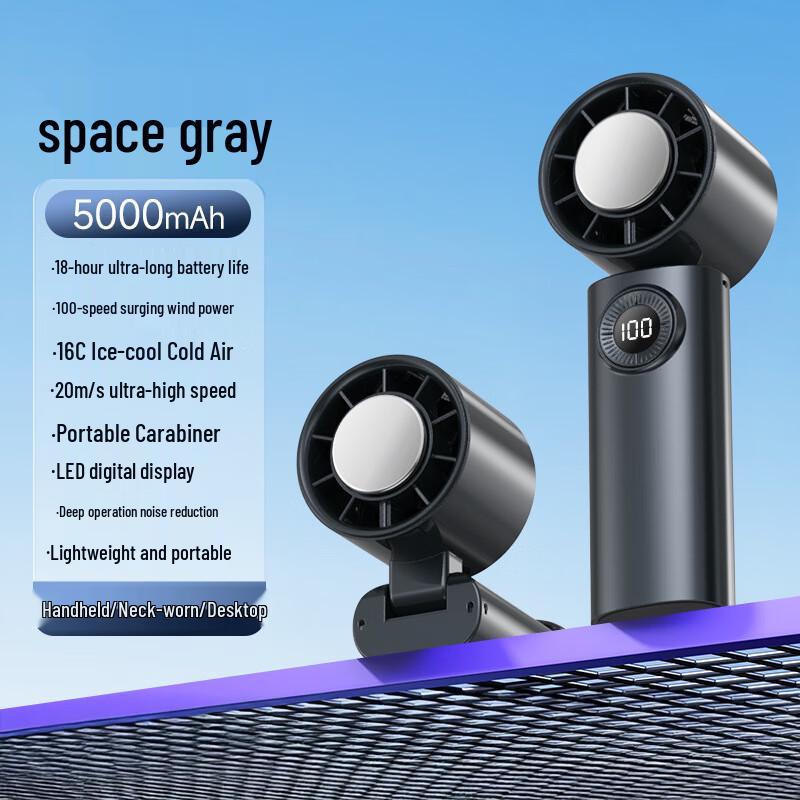 Lee Shen Ice Compress Handheld Cooling Fan