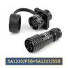 WEIPU SA12 Waterproof M12 Connector 2 3 4 5 6 7 9 Pin Industry Electric Male Plug Panel Mount Female Socket AC/DC Power Adapter