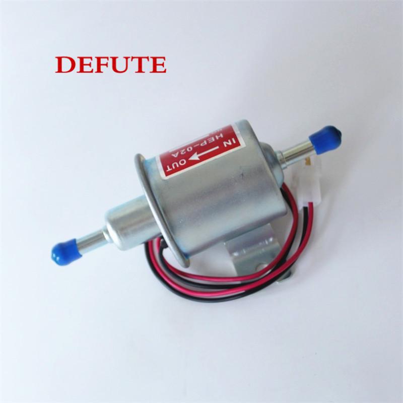 diesel injector valve ATV 12V/14V Electric Fuel Pump For Low Pressure Bolt Fixing Wire Diesel Petrol HEP-02A For Car Carburetor