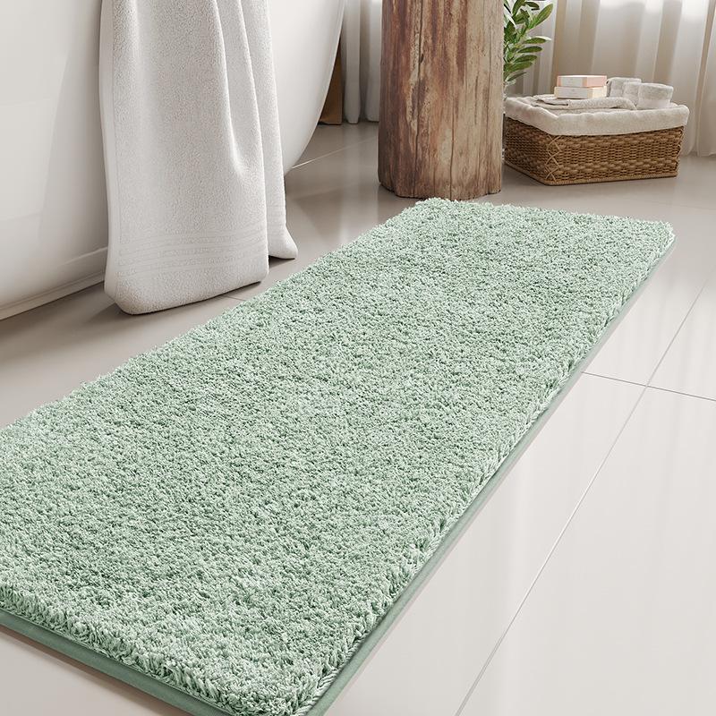 Extra veľká podložka do kúpeľne - Super savá, rýchloschnúca predložka do kúpeľne, protišmyková podlahová rohožka do vane a sprchového kúta, mäkký kúpeľňový koberec