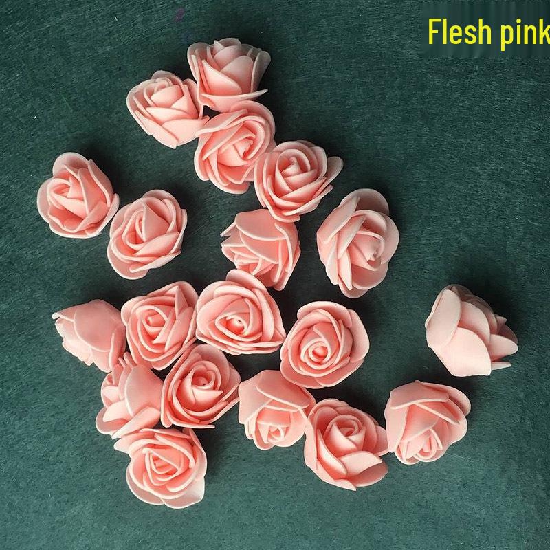 

3.5cm Handmade PE Foam Roses for Decoration - 500 Small Artificial Flower Heads