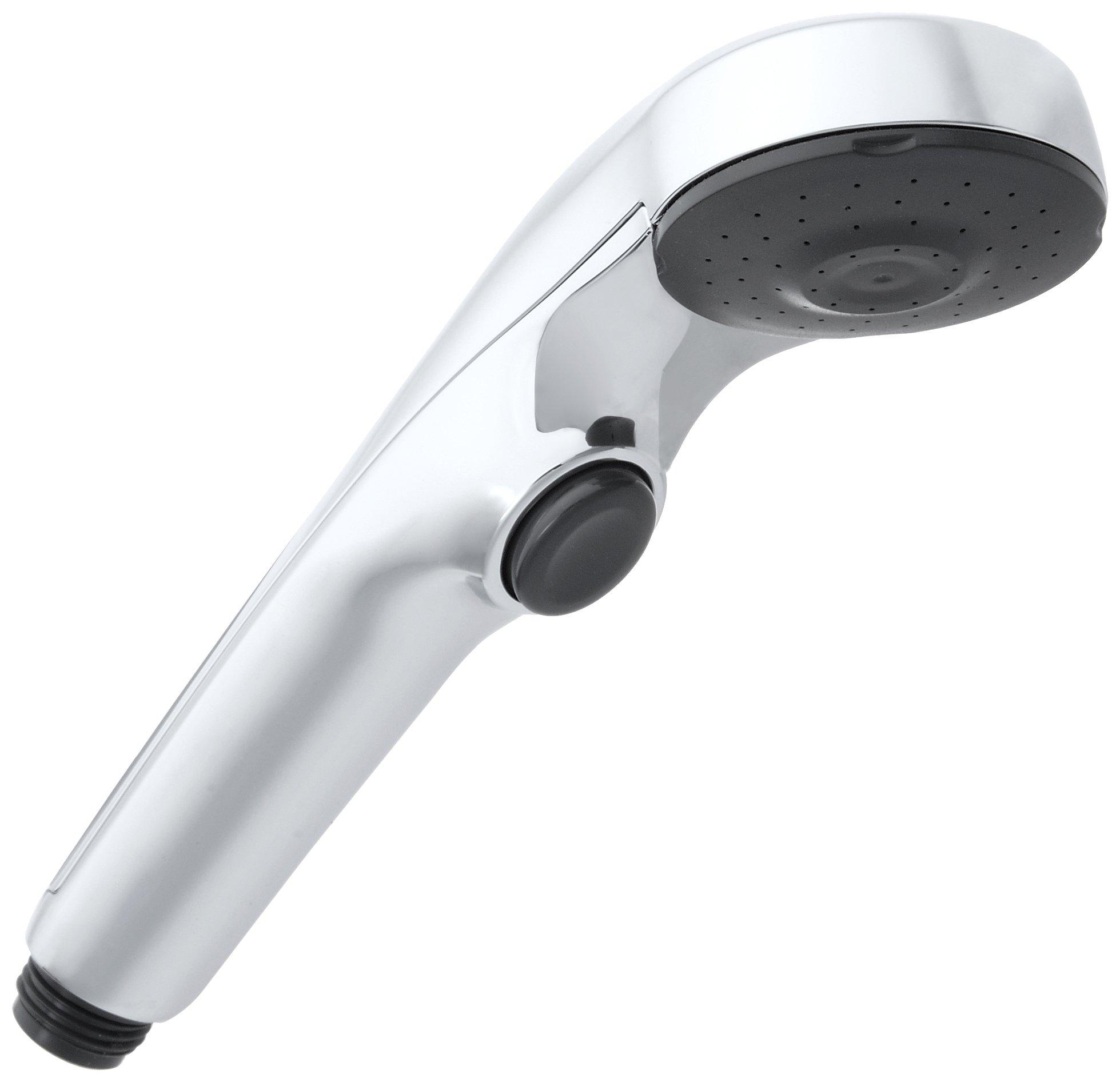 

KVK Plated Shower Set Shower Hose Pressure Reducing Device One-Stop (Metallic + + Adapter) PZS300TS-2