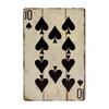 Vintage Poker Metal Sign Retro Joker Tin Sign King Jack Sign Wall Decoration for Home Cafe Pub Bar Shop 8x12 Inch