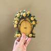 Garden Miniature Scene Wooden Ornament With Fairy Door For Home Decor