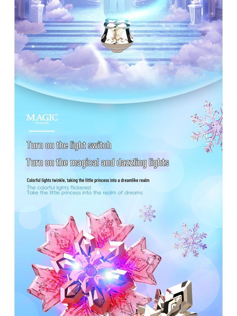 Luminous Fairy Princess Magic Wand Toy for Kids