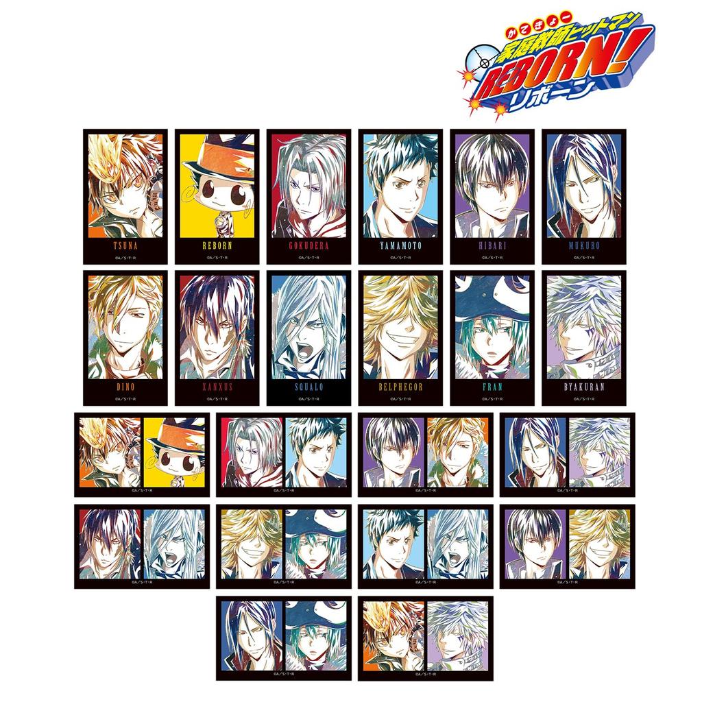 Katekyo Hitman Trading Ani Art 4th Edition Illustration Cards Box REBORN! 22-Piece