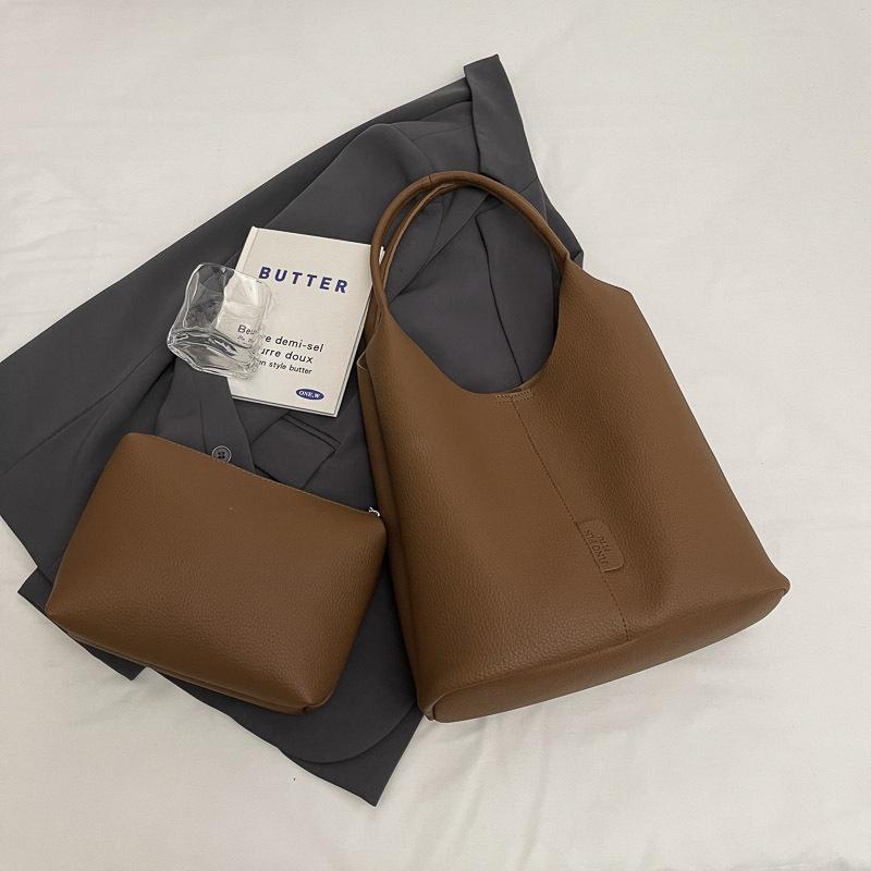 Premium Large-Capacity Retro Bag Women'S Underarm Bag Fashion Trend Commuter Foreign Style Shoulder Tote Bag