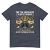 Pro Gun Second Aunisexdunisext Is My Gun Permit Usa American Flag TShirt