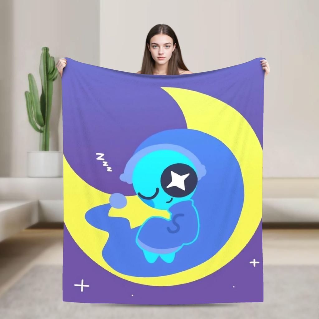 Dandys World Astro Blanket Quality Warm Throw Blanket Spring Picnic Living Room Novelty Bedspread