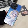Date a Live Mio Takamiya Translucent Mobile Phone Case for iPhone 17 16 15 14 13 12 11 X XR XS Air Pro Max Plus Colorful Cover