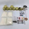 DIY Scented Candle Making Kit With Tin Container Beeswax Soy Wax Options Home Crafters