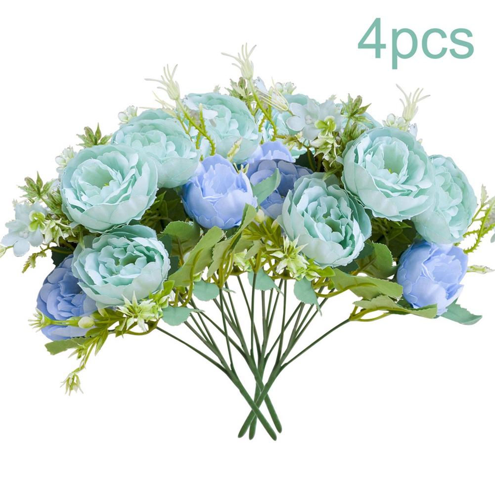

Artificial Peony Bouquet Wedding Home Decoration Fake Flower