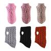 Maglione Caldo Invernale a Maglia Unita per Cucciolo di Chihuahua Maglione a Girocollo Abbigliamento per Animali Domestici per Cani Piccoli Yorkshire Schnauzer Costume Per Cani