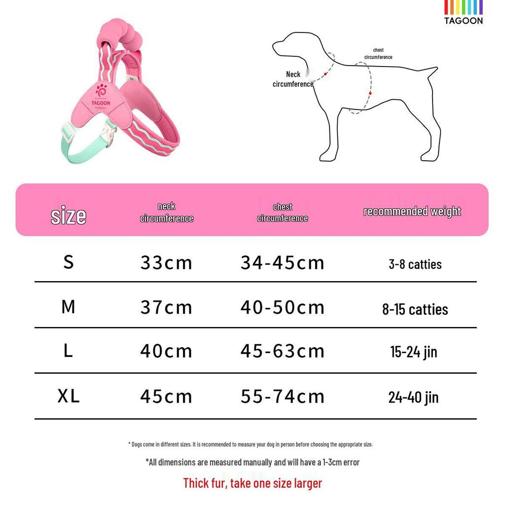 Dopamin Hundegeschirr & Sattel: Tragbare, farbenfrohe Hundeleine auf Lager