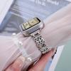 Diamond strap suitable for Apple Watch 40/44/38/45/41/49/42mm metal bracelet iWatch series se 7 6 3 5 Ultra 2 8 9