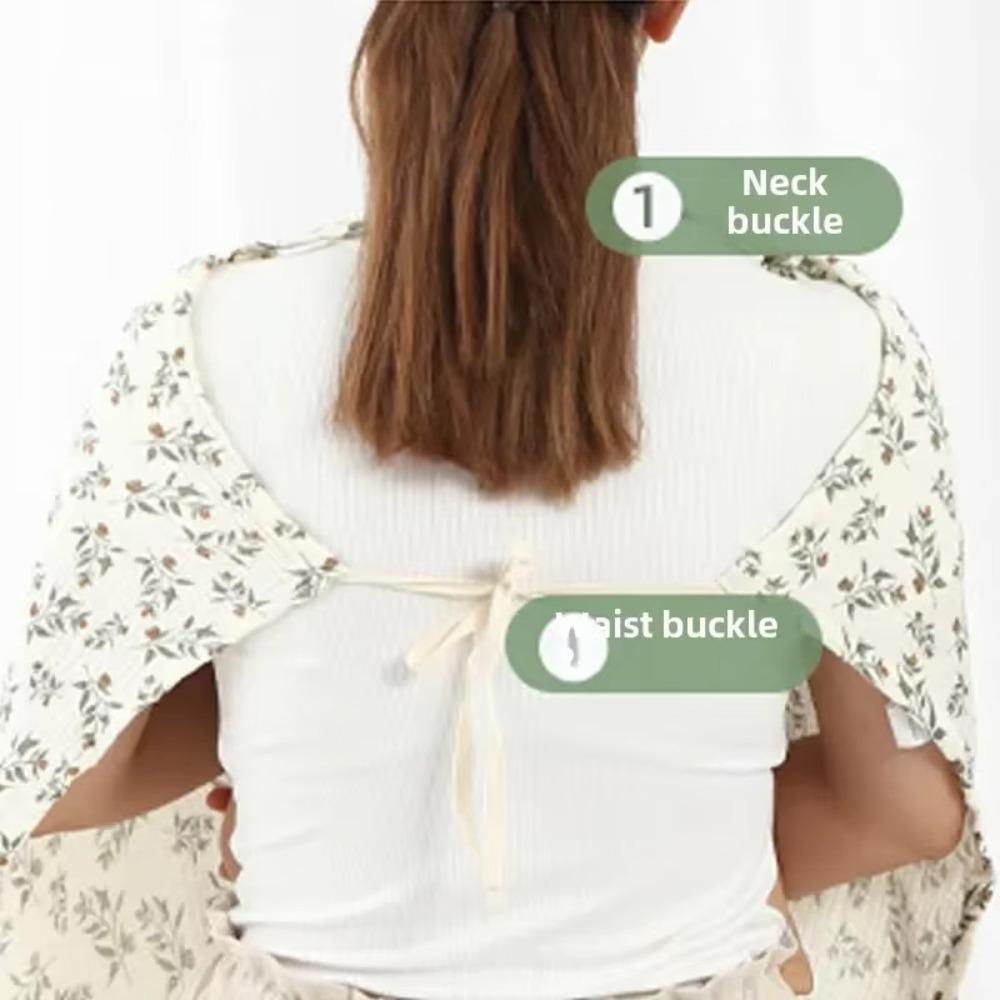 Cotton Mother Outing Breastfeeding Cover Privacy Apron Adjustable Breastfeeding Apron Stroller Blanket