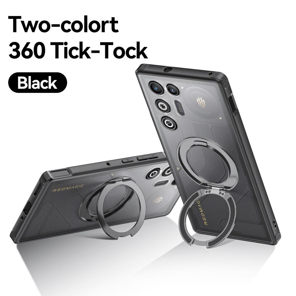 

360° Rotatable Ring Holder Stand Case For ZTE nubia RedMagic 11 Air RedMagic11 Pro Matte Anti-Yellowing Anti-Fingerprint Cover ZTE nubia RedMagic 11 Pro