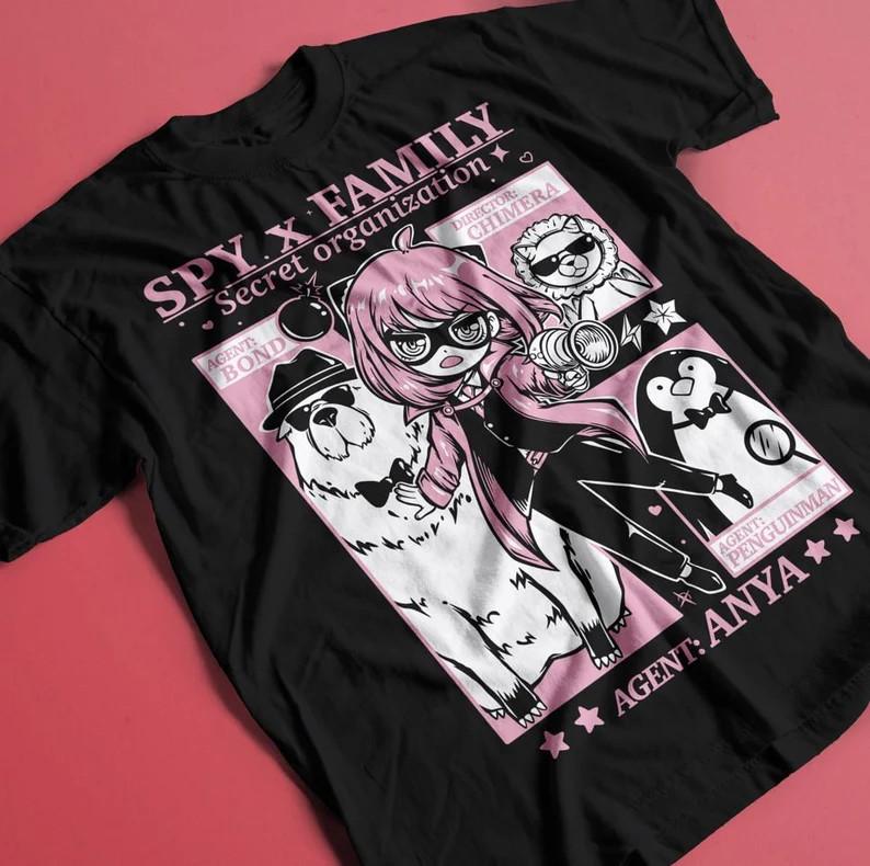 Spy X Family TShirt Anime Unisex Unisexga Japanese