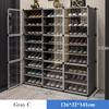 Shoe Rack Dustproof Stackable Shoe Shelf Multilayer Detachable Big Capacity Storage Racks Transparent Entrance Storage Shelves