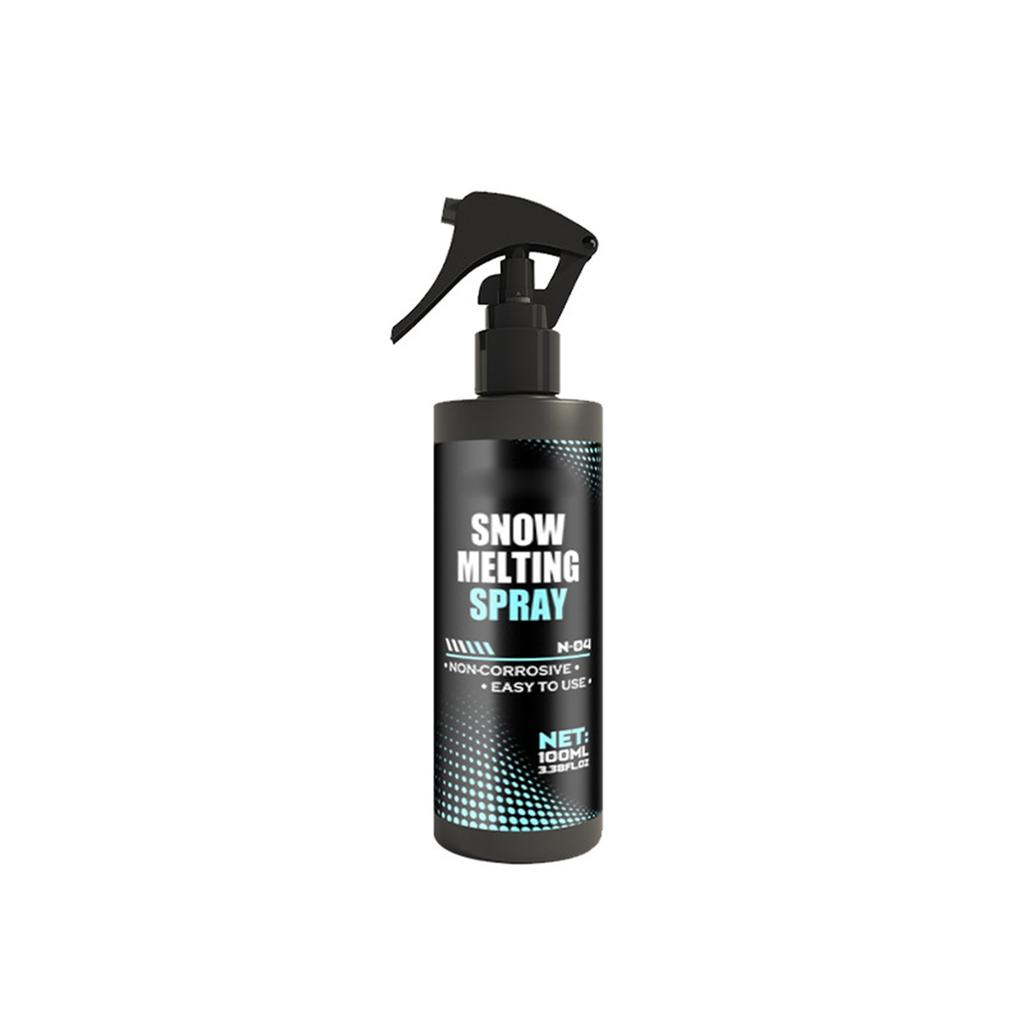 Car Windshield Deicer - 100ml Fast Acting Ice Melt Spray For Quick Defrosting, Long Lasting With For Car, RVs, Trucks, Rearview 100ML