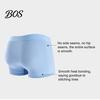 Men Boxer Briefs Underwear, Mid-rise Ice Silk Briefs, Slim Fit U-Convex Lightweight Boxers Quick Drying Summer Underwear for Daily Wear And