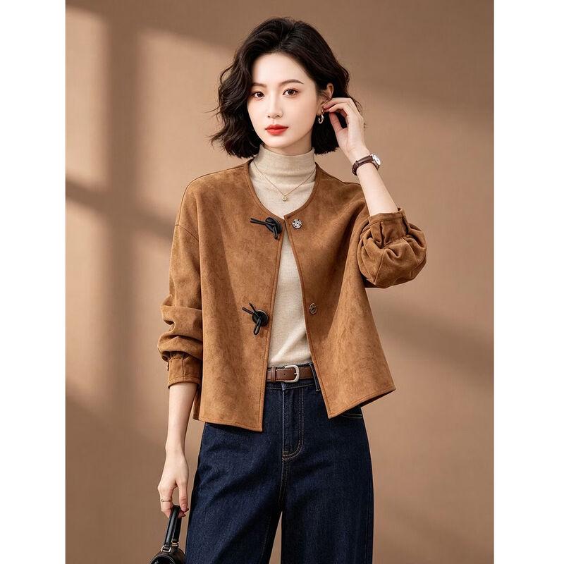 EST+II Women's Retro Crew Neck Jacket