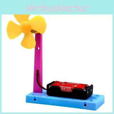 Experimento Científico Ventilador de Escritorio DIY con Material ABS para STEM Juguete Educativo para Niños